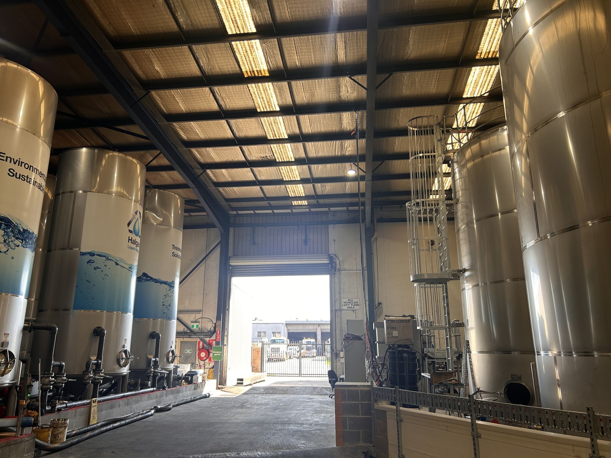 Commercial waste processing facility in Western Sydney